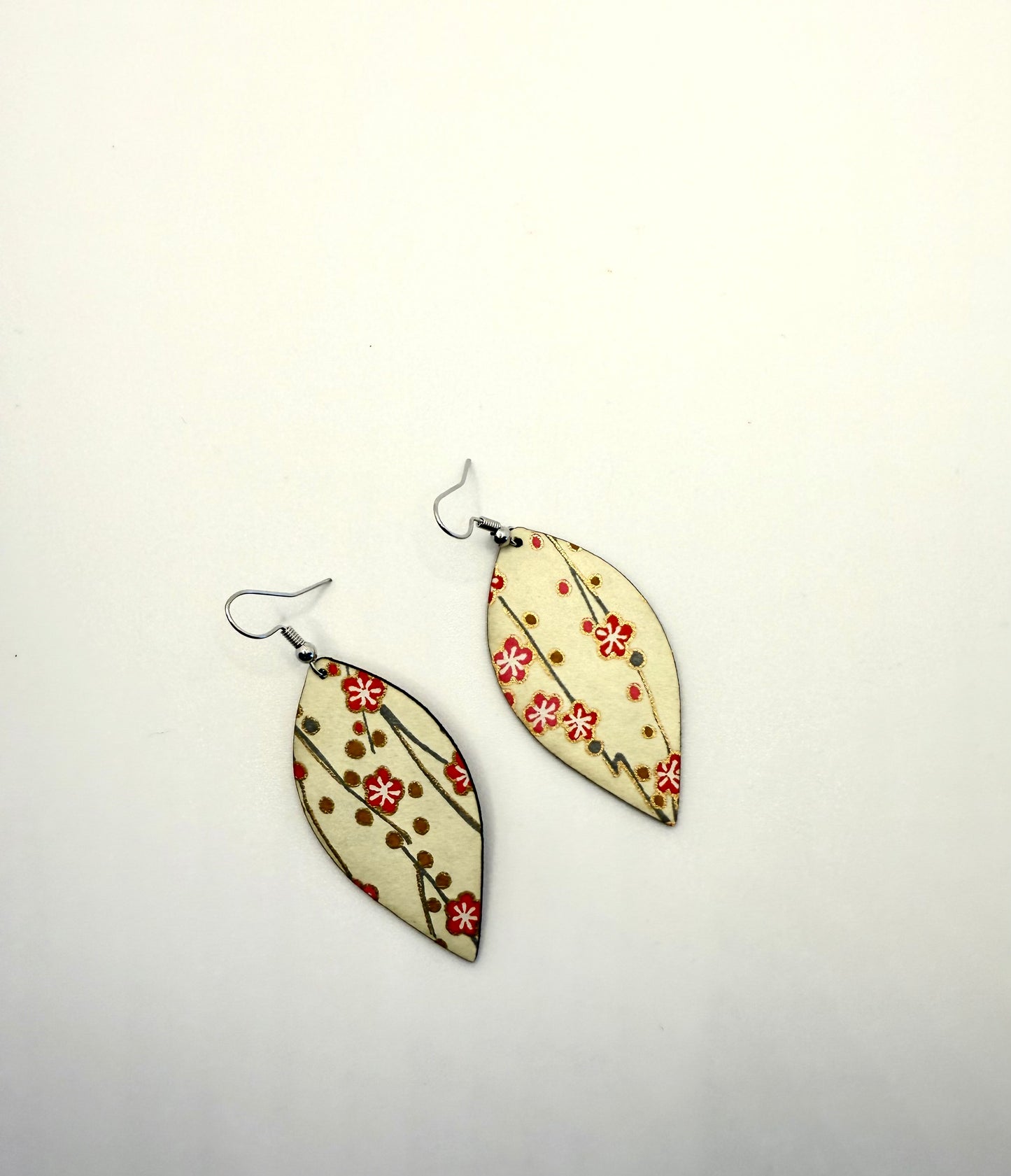 My Destiny Flower Leather Earrings