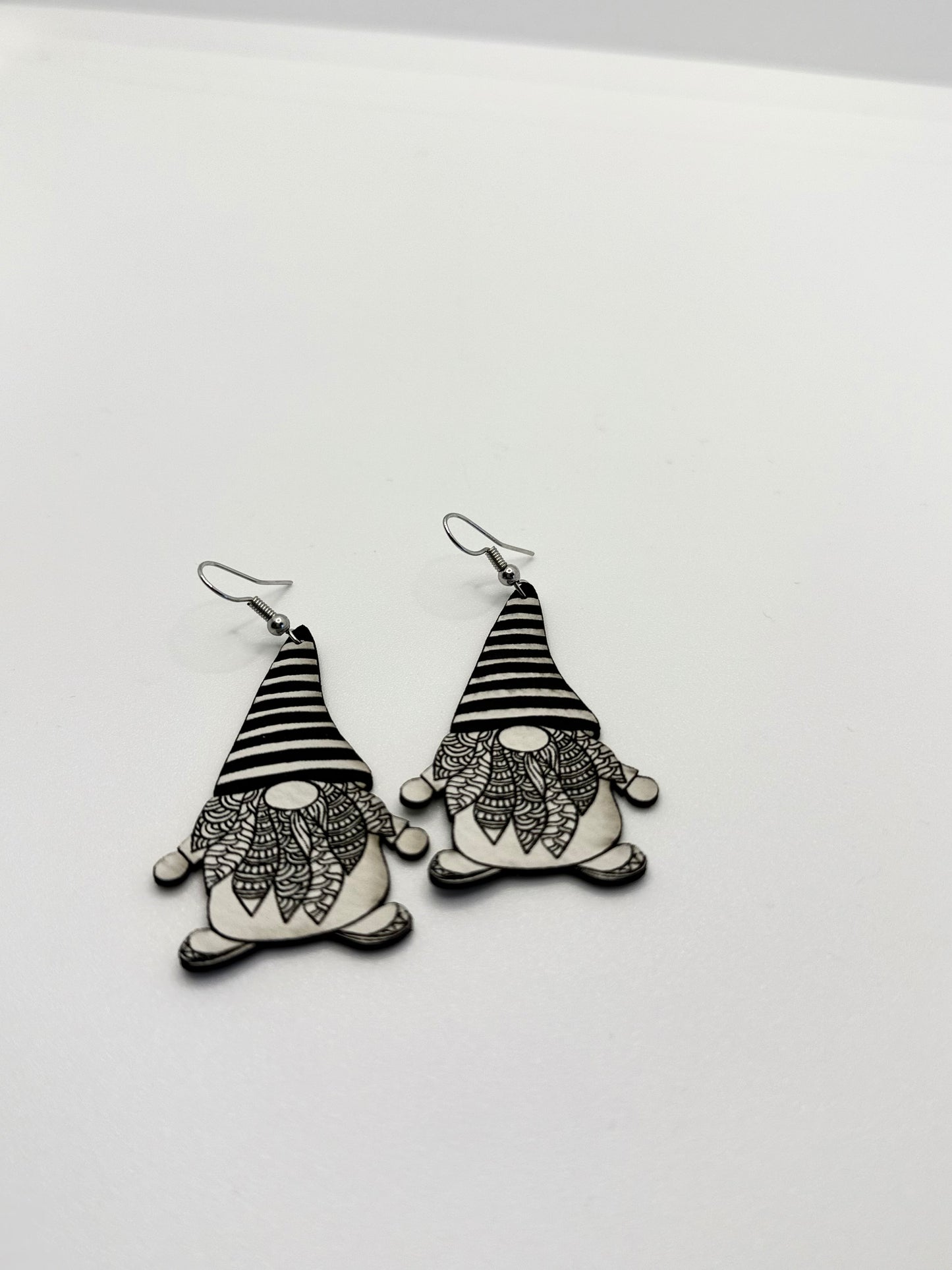 Nome Stripe Hat Earrings
