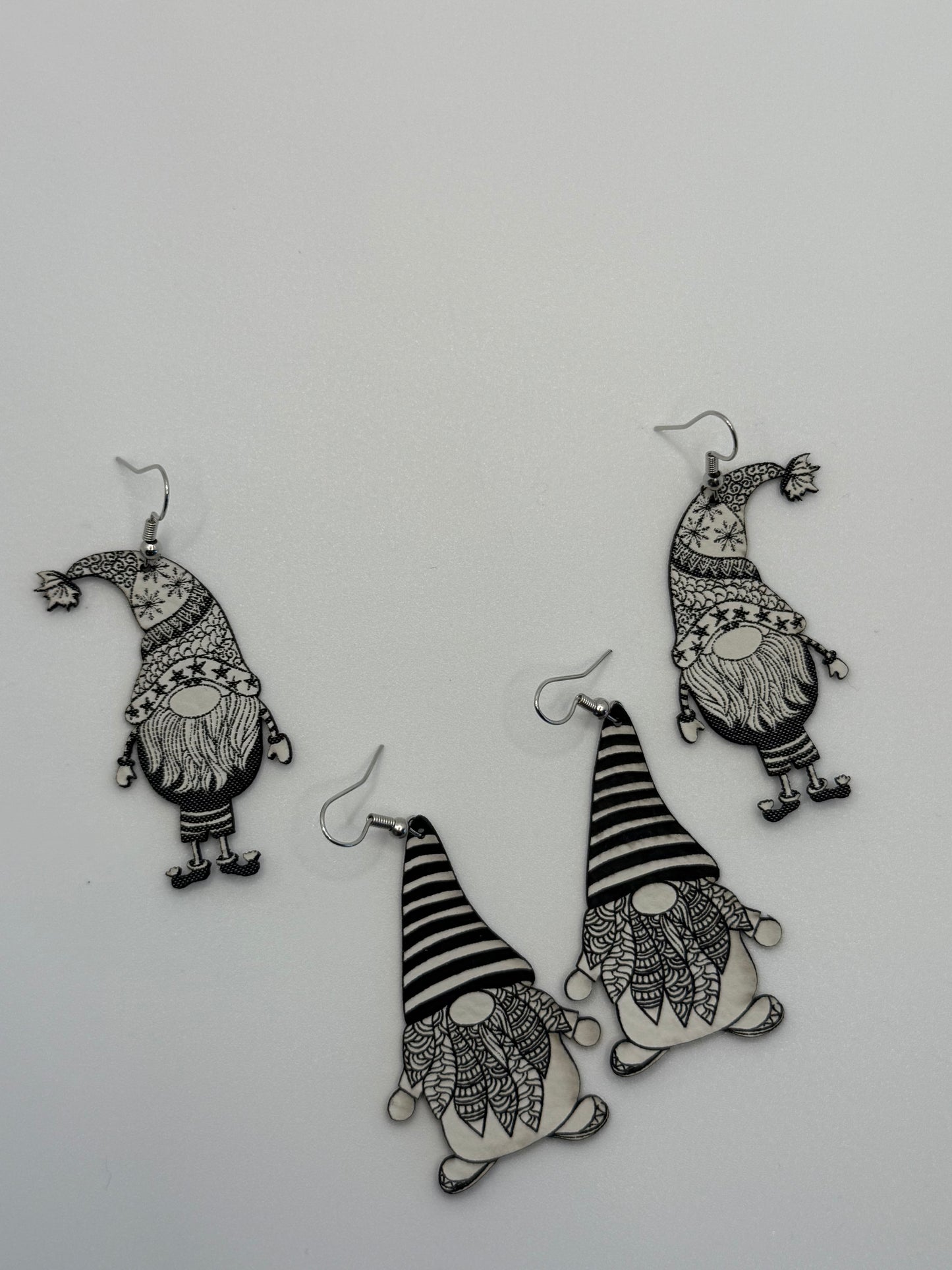 Nome Stripe Hat Earrings