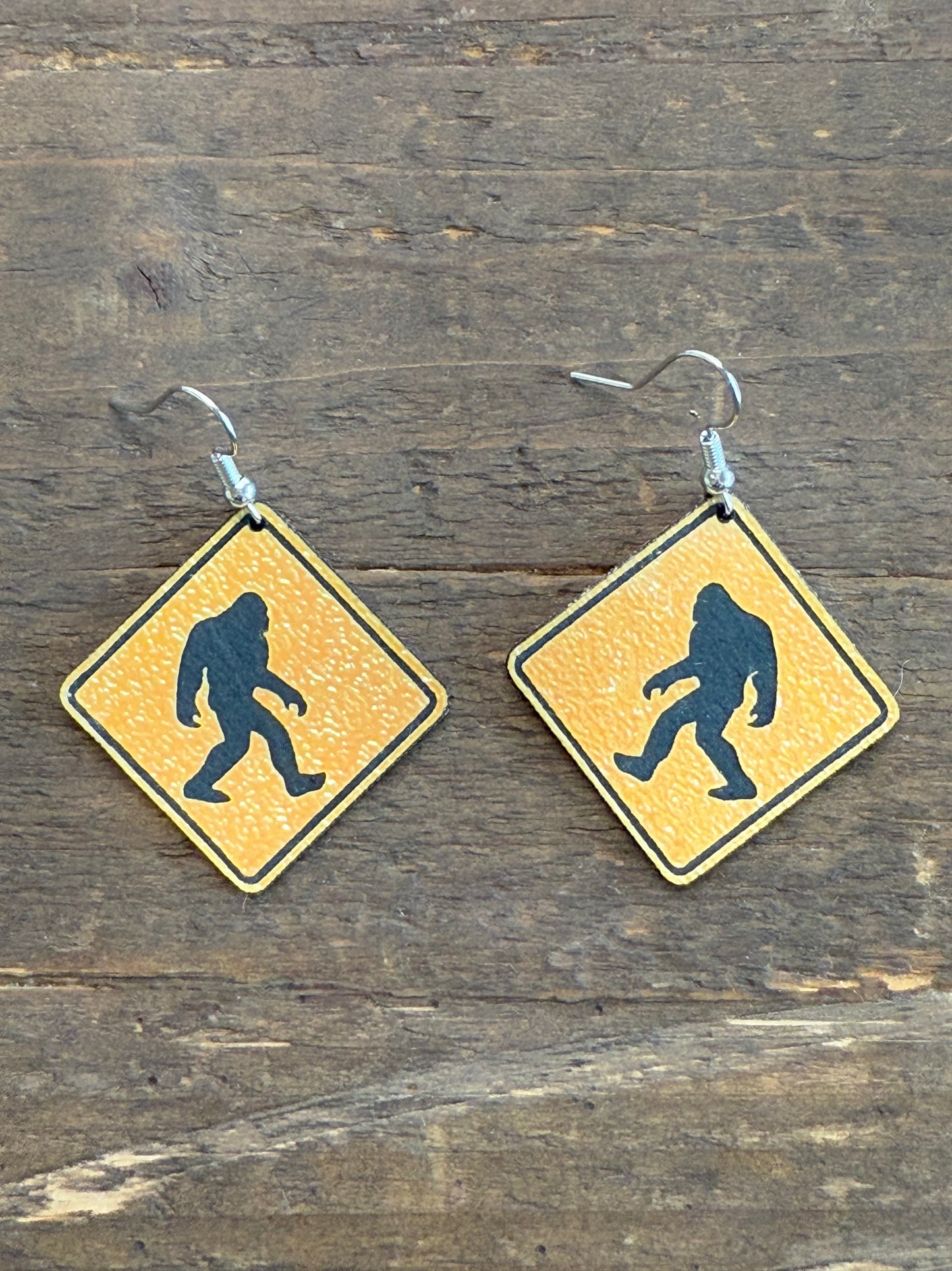 Sasquatch-Iridescent-Earrings