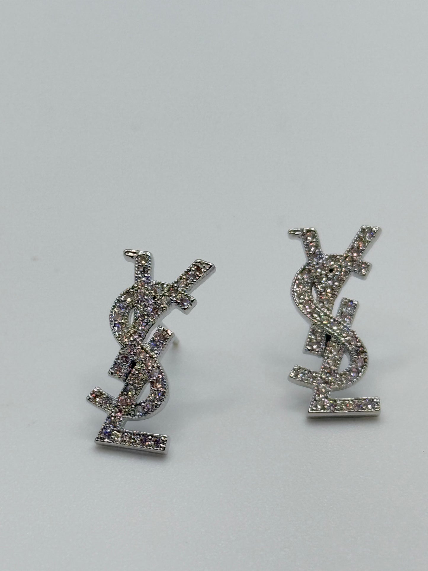 YSL Stud - Crystal Luxe Post Earrings