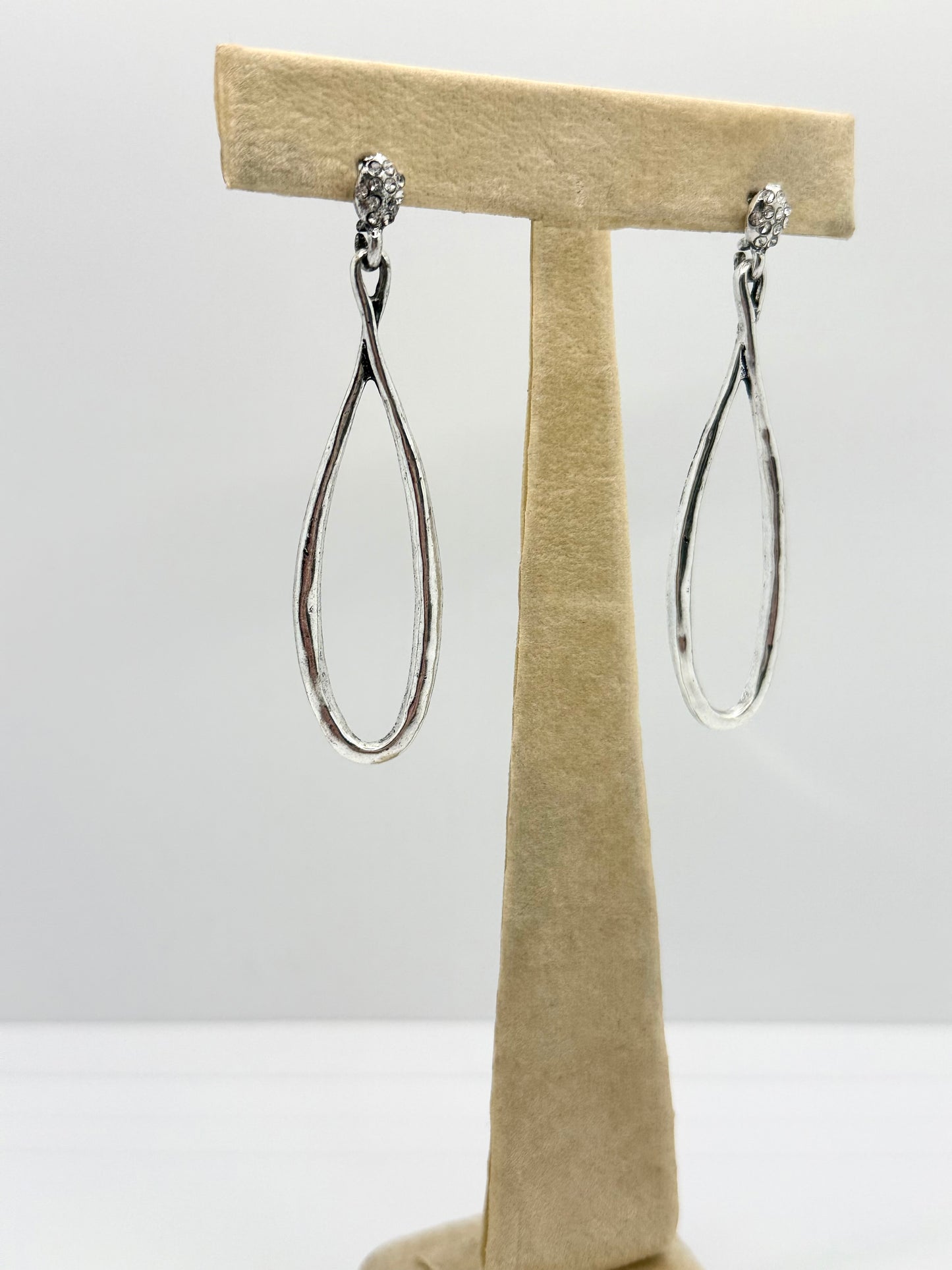 Saturday Night Silver Earrings