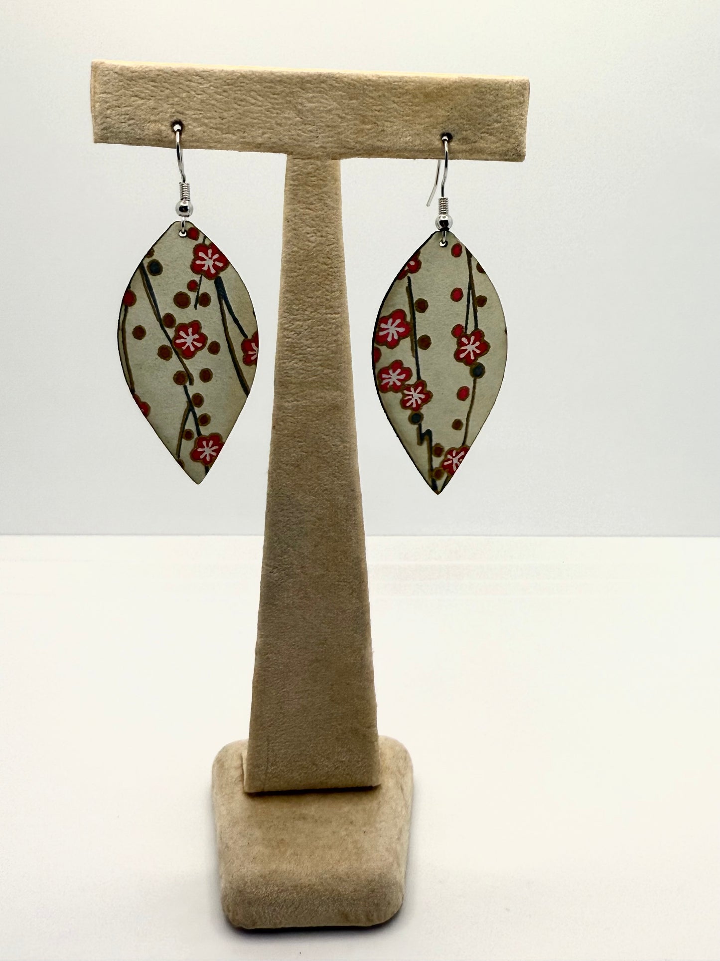 My Destiny Flower Leather Earrings