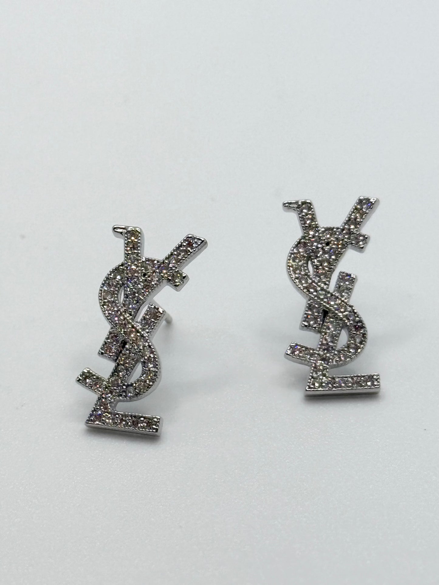 YSL Stud - Crystal Luxe Post Earrings