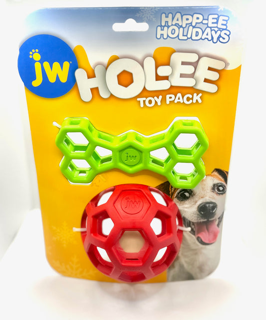 JW Hol-ee Dog Toy Pack-Treat Ball Dog Toy