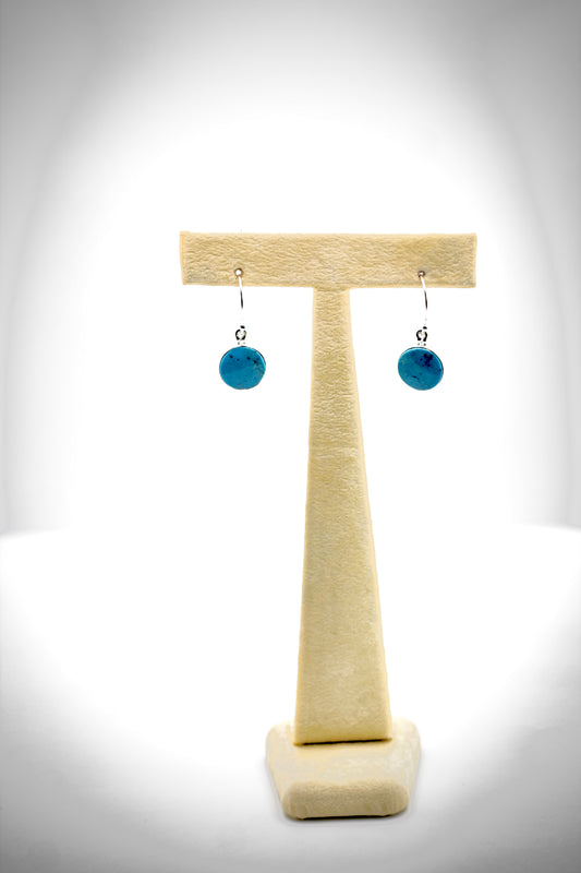 Arizona Turquoise Round Earrings