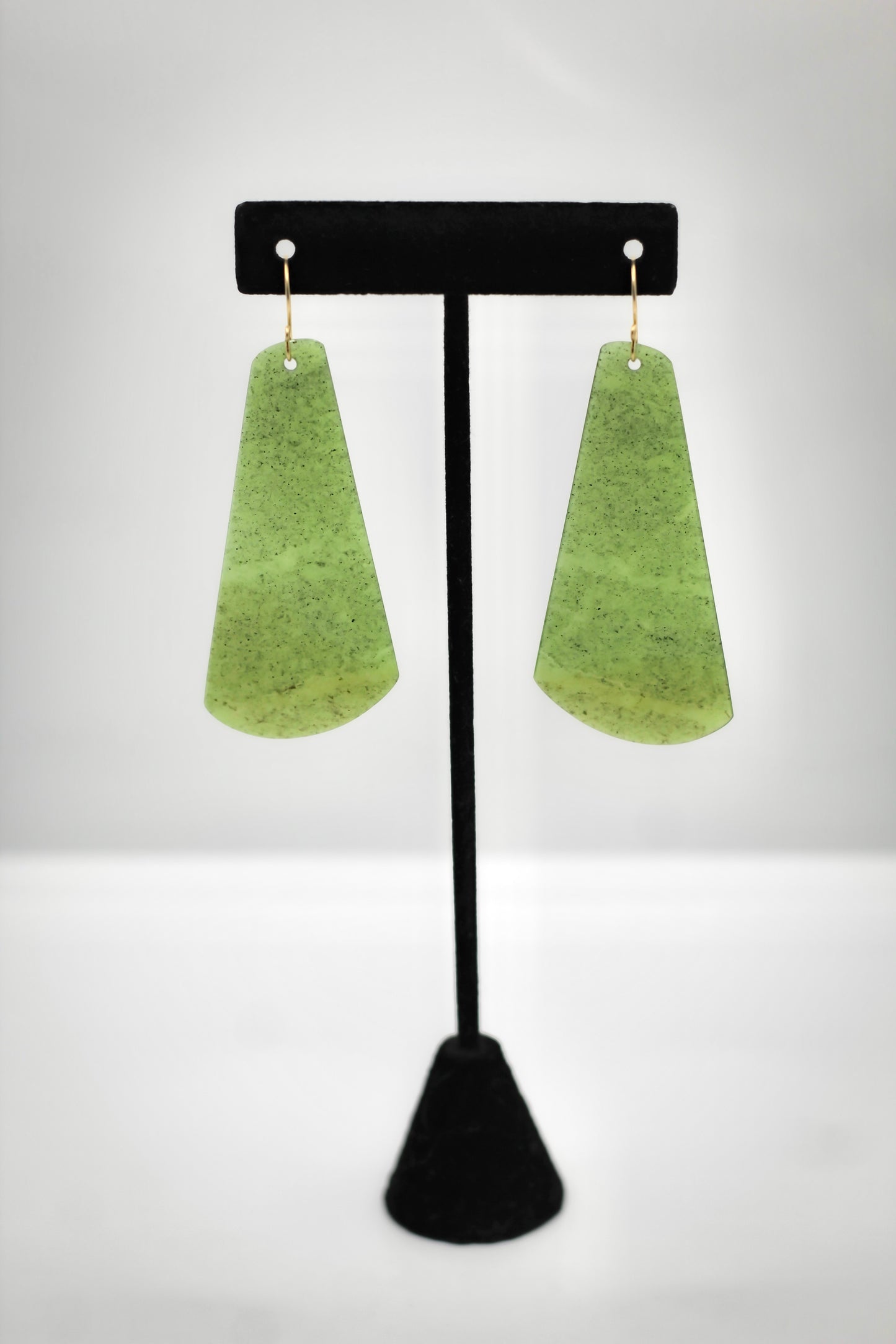 Jade Cut Wyoming Geometric Earrings