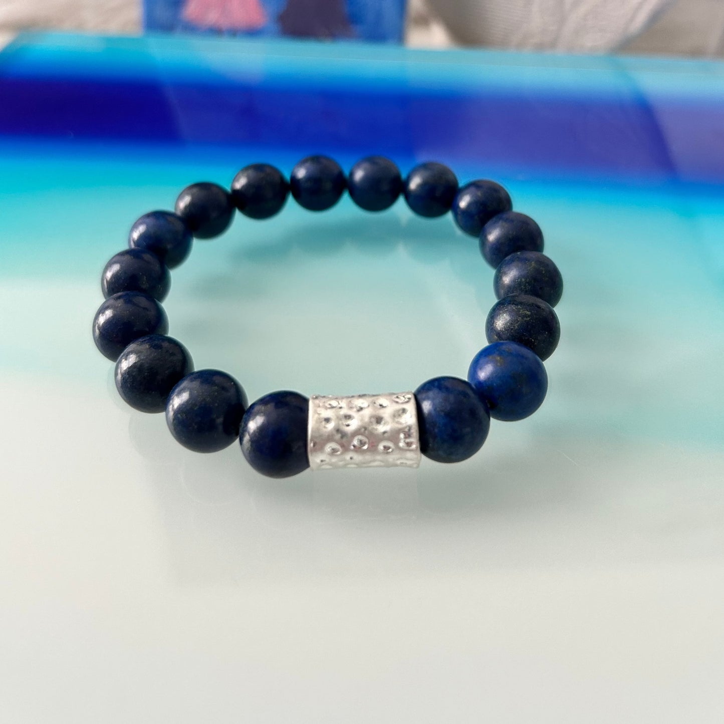 Blue Beads Baby Bracelet